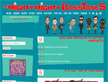 Tablet Screenshot of bosstonesmusic.com
